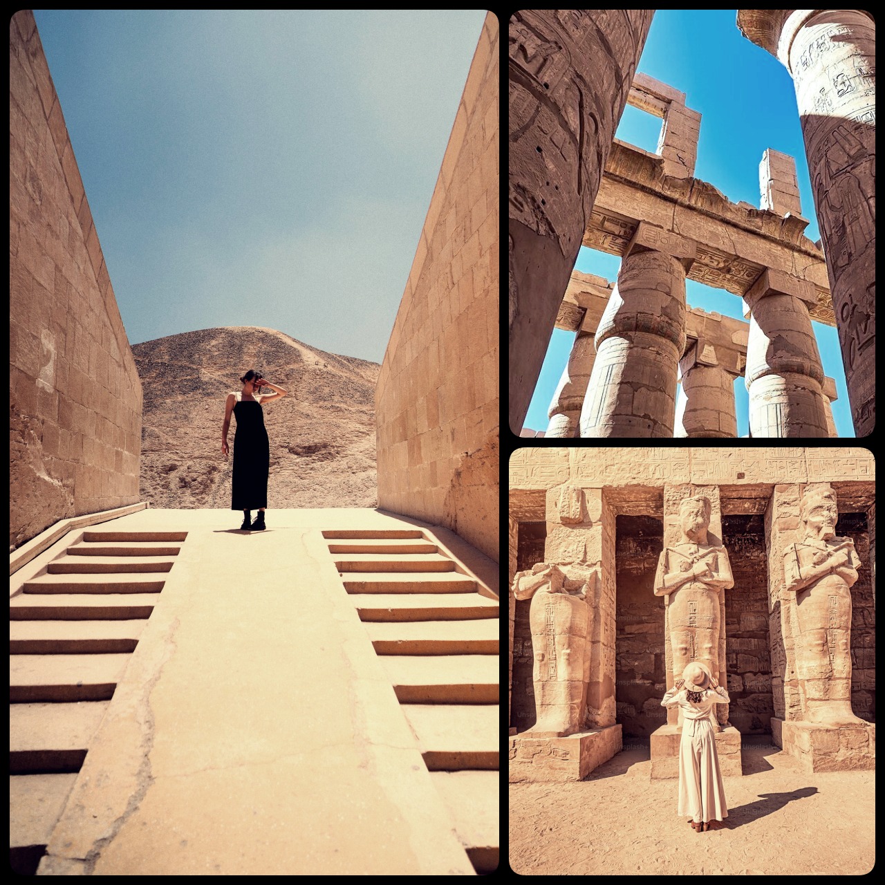 khám phá Đền Luxor dưới ánh hoàng hôn huyền ảo