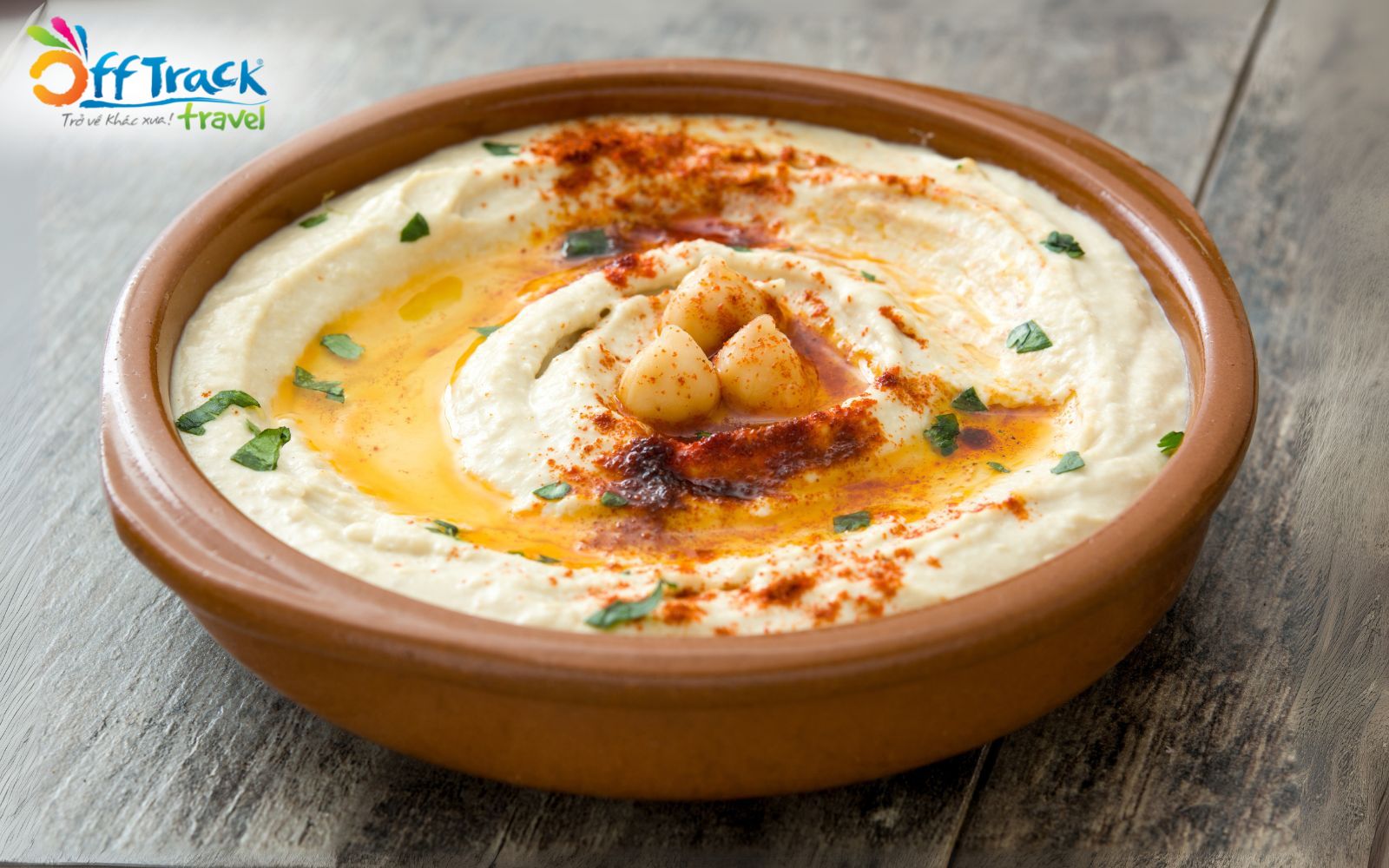 Hummus là món ăn truyền thống tại Israel