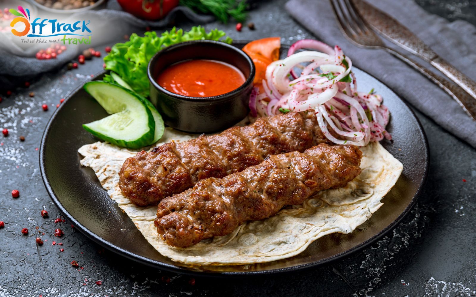 Đừng bỏ qua Kebabs  khi du lịch ở Trung Đông