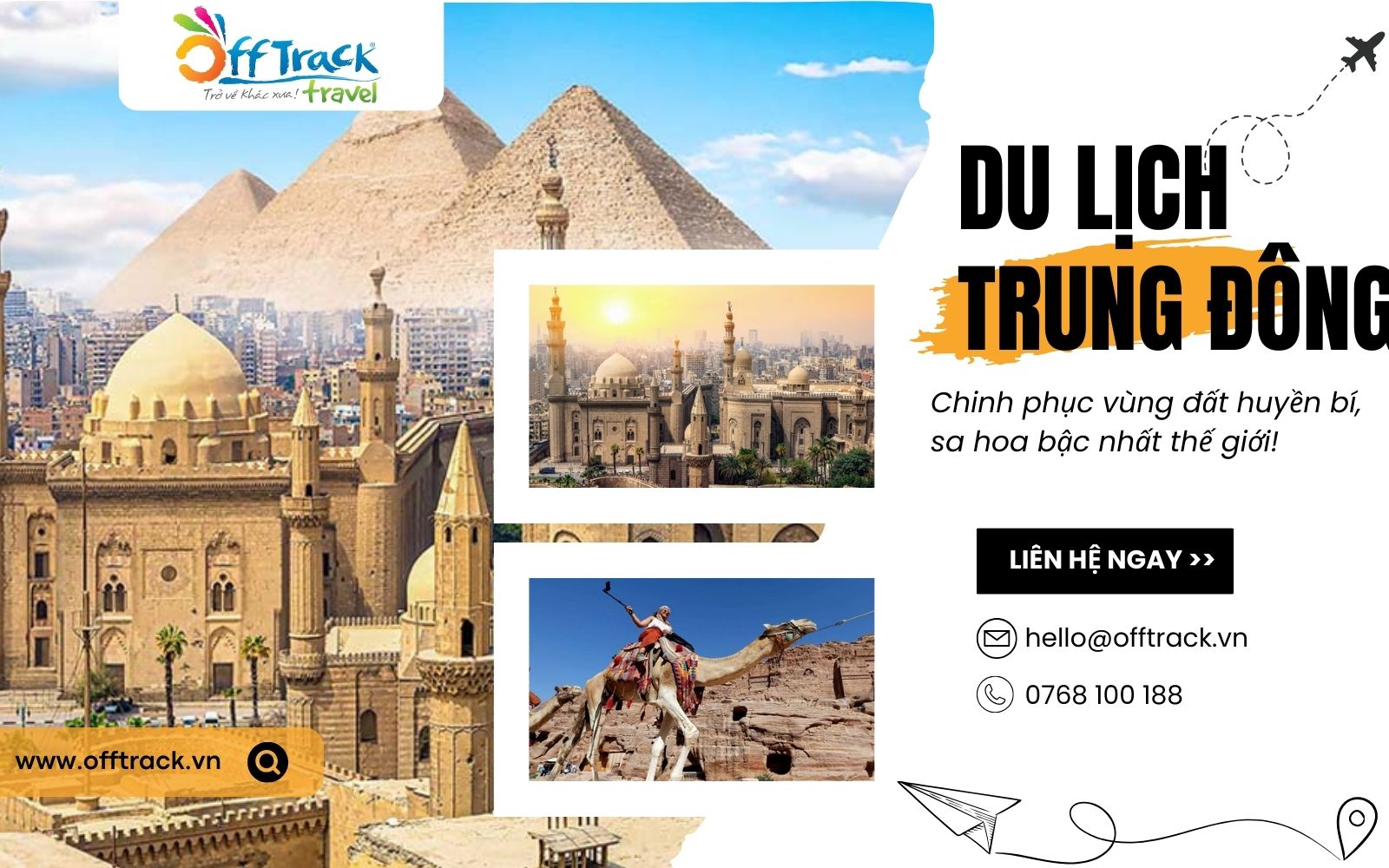 Du lịch Trung Đông uy tín, giá tốt tại Offtrack Travel