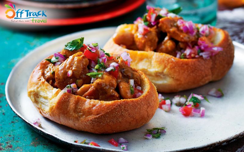 Bunny chow - món ẩm thực đường phố châu phi Bunny chow - món ẩm thực đường phố châu phi
