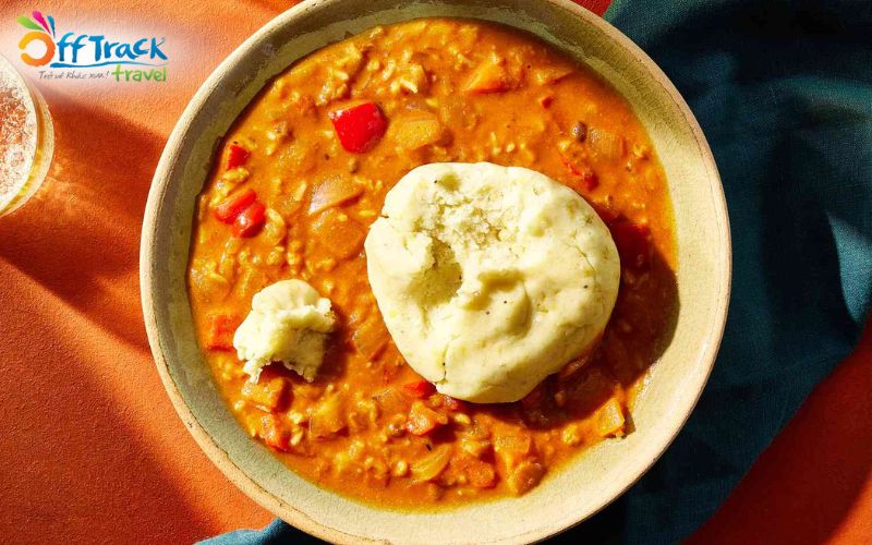 thưởng thức ẩm thực châu Phi với mon Fufu thưởng thức ẩm thực châu Phi với mon Fufu