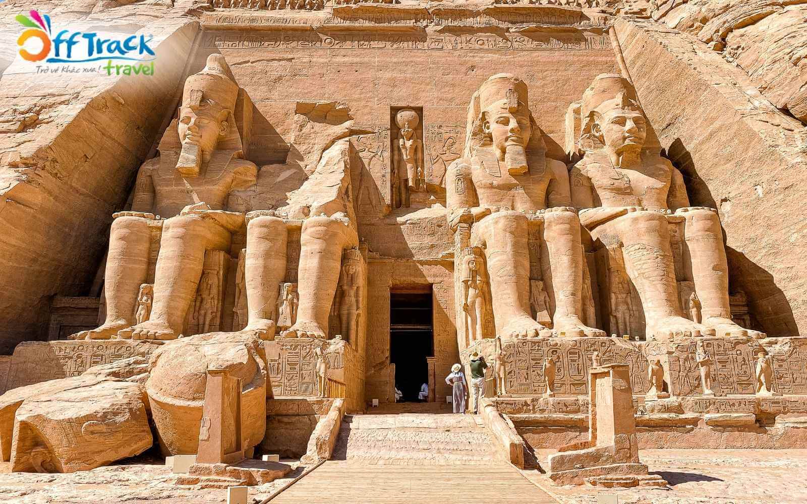 Đền Abu Simbel - địa danh du lịch Ai Cập nổi tiếng