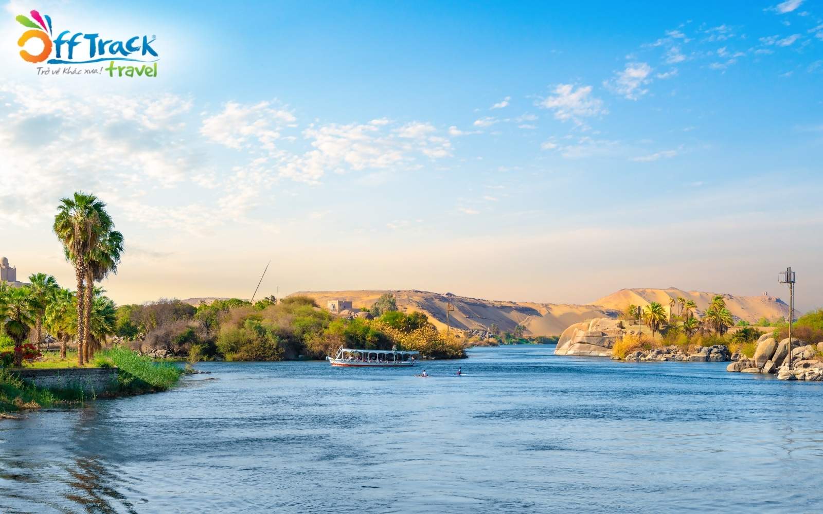 Tham quan dòng sông Nile huyền thoại
