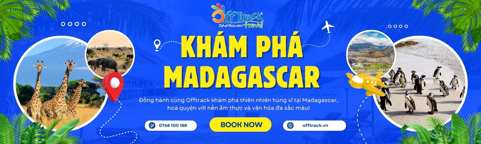 Dịch vụ du lịch Madagascar trọn gói, giá tốt tại Offtrack Travel