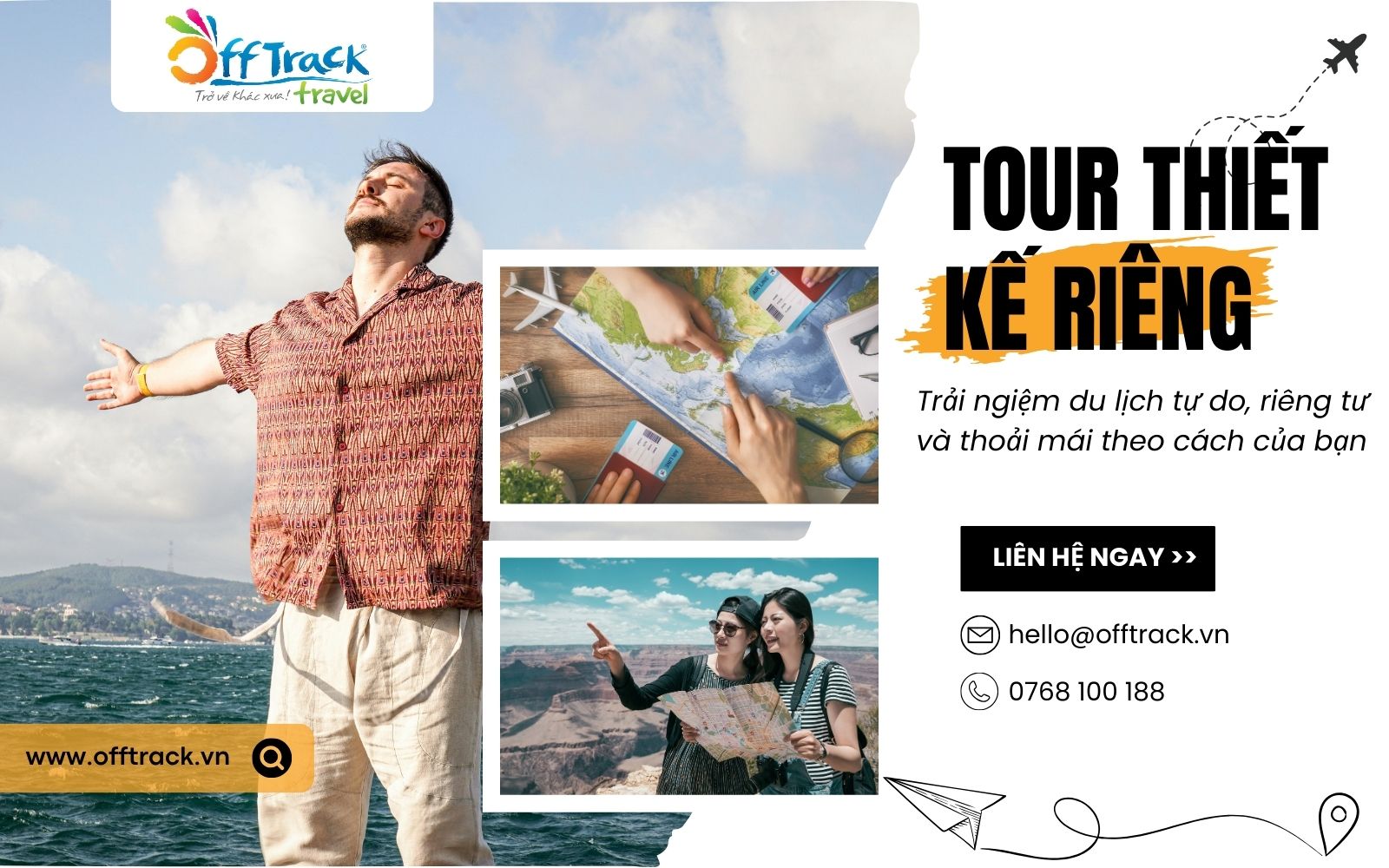 Lý do nên chọn dịch vụ thiết kế tour du lịch riêng tại Offtrack