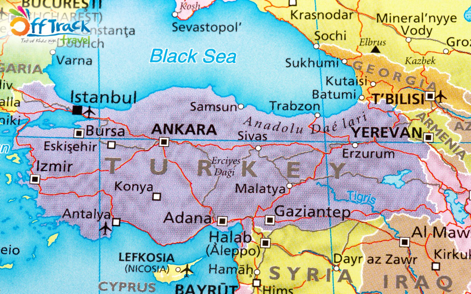 Turkey là đất nước nào?