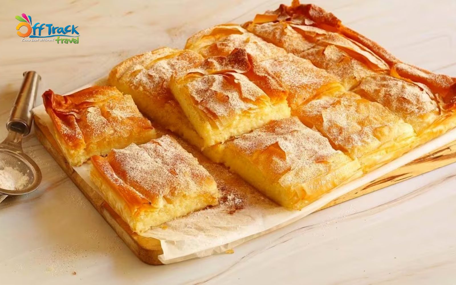 Bougatsa là món ăn ngon nổi tiếng ở Hy Lạp Bougatsa là món ăn ngon nổi tiếng ở Hy Lạp