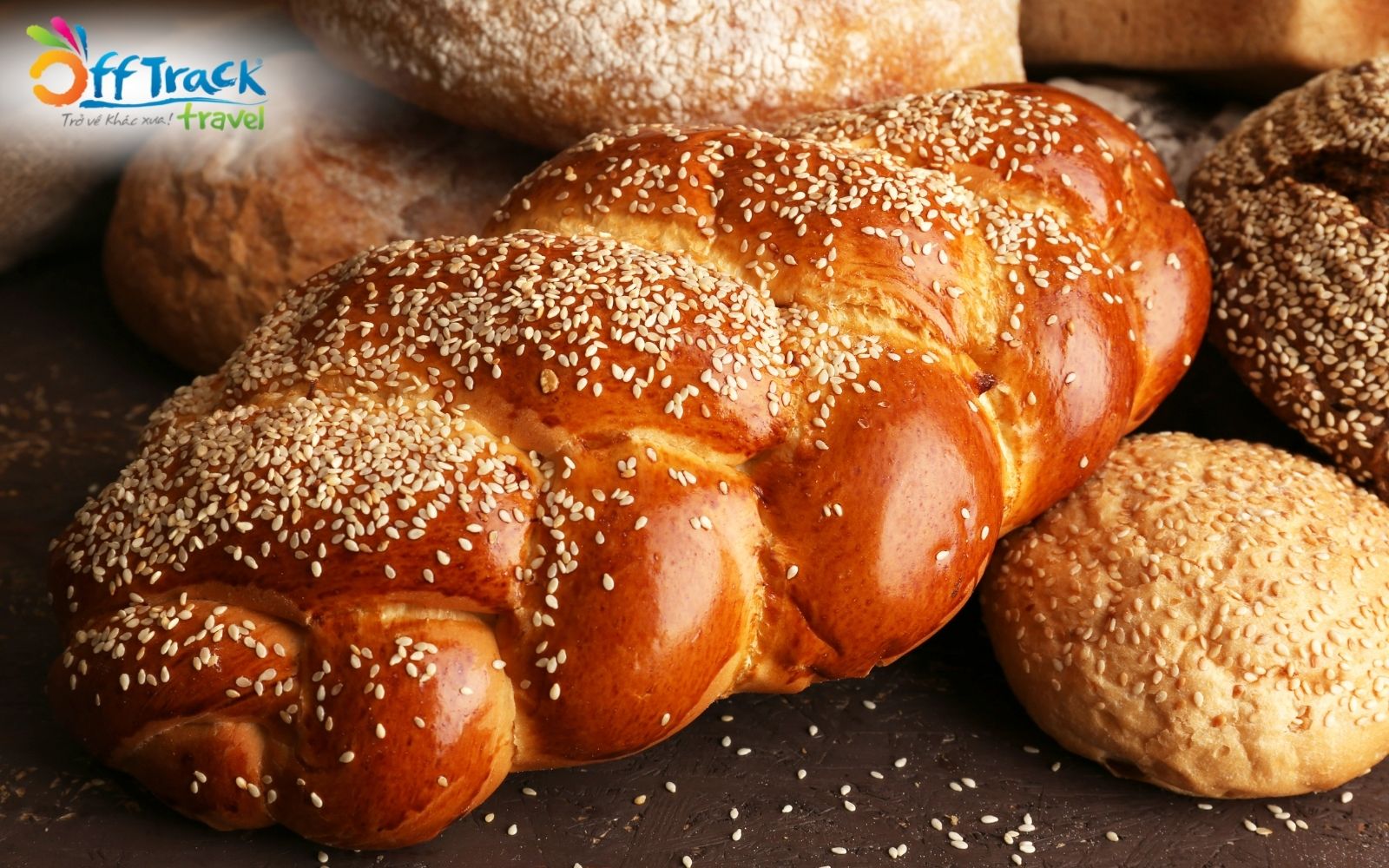 Bánh mì truyền thống Lechem phổ biến tại Israel