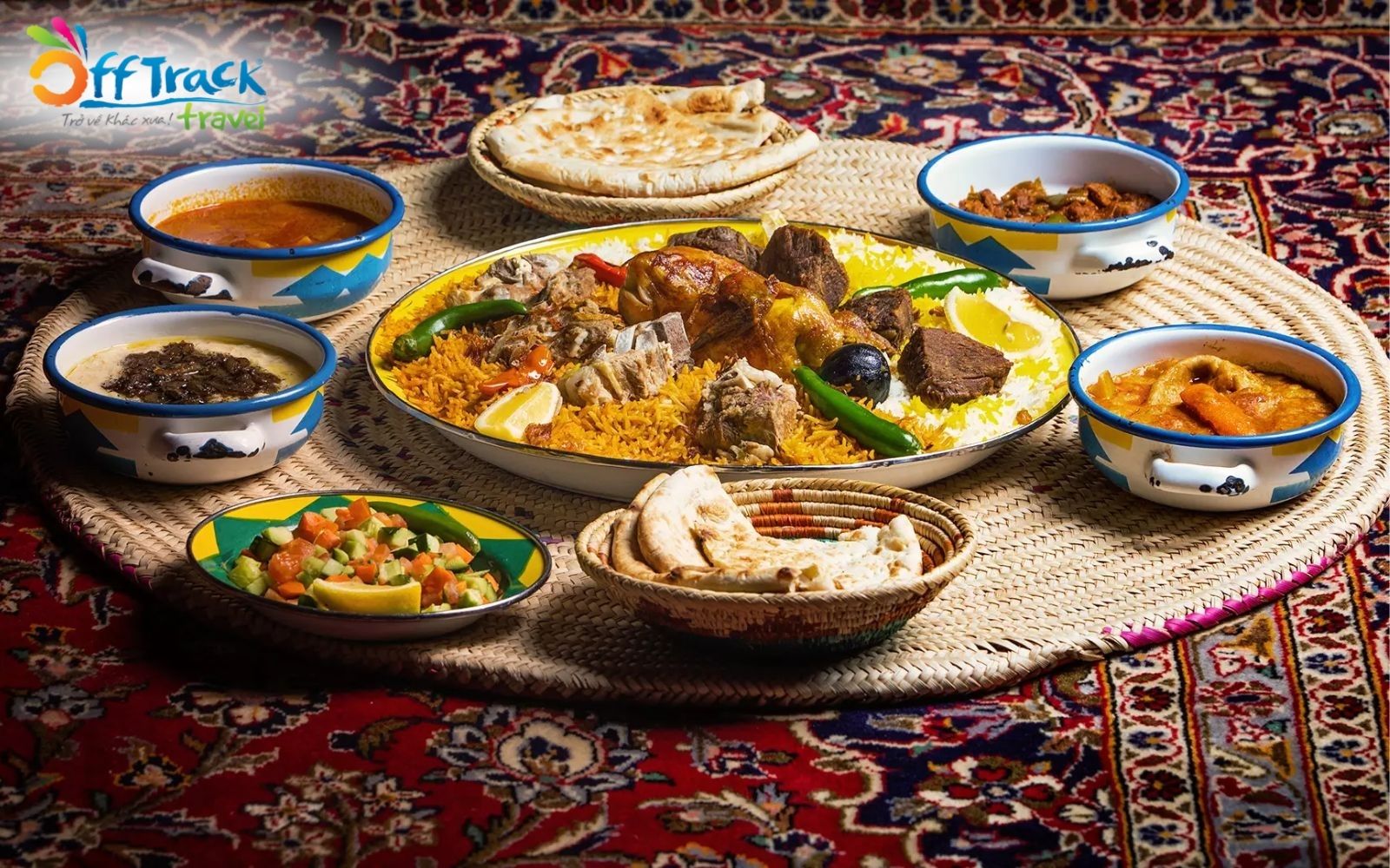 Ẩm thực Jordan là sự giao thoa giữa nhiều nền văn minh