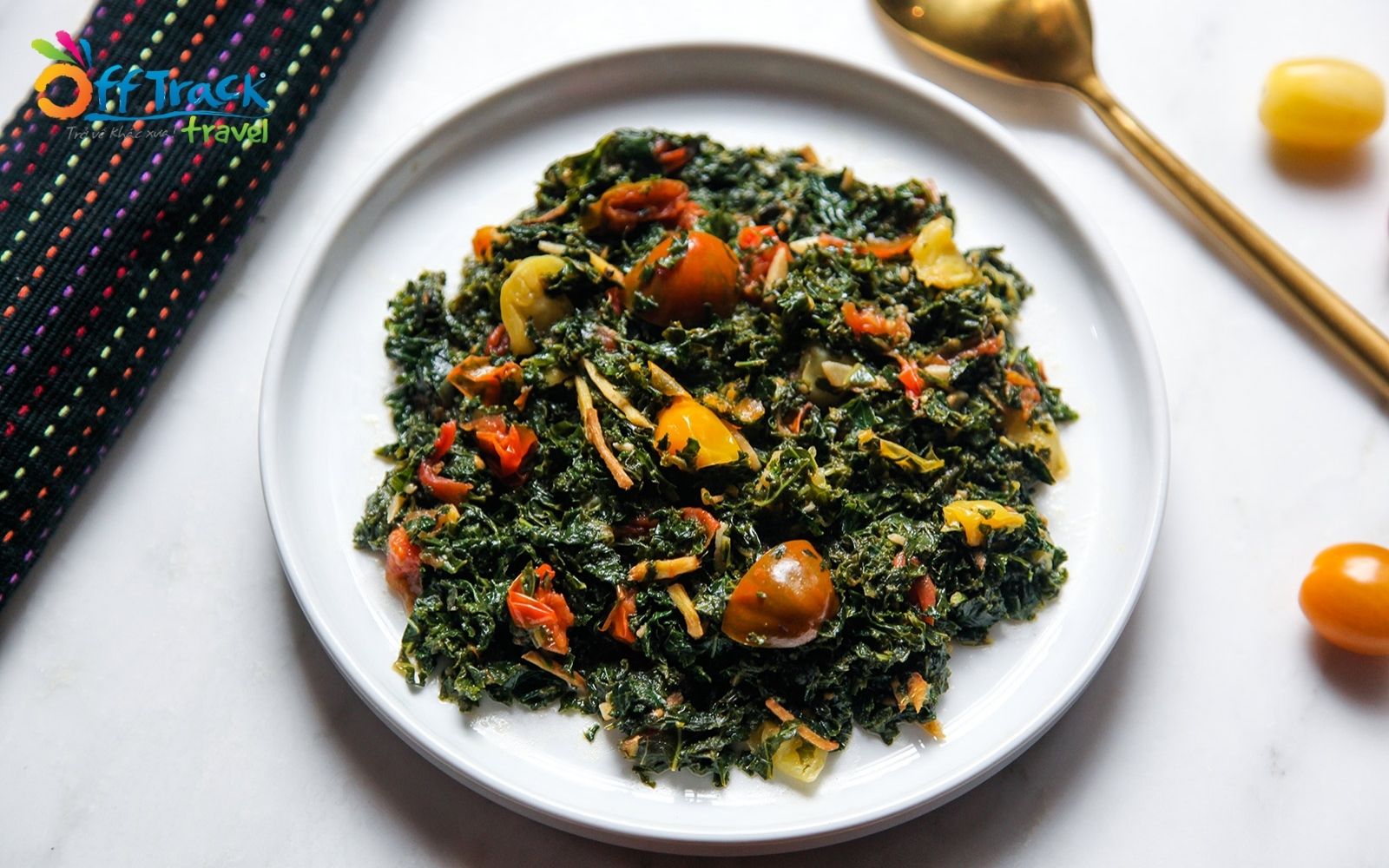 Sukuma Wiki là món rau xanh "quốc dân" không thể thiếu trong ẩm thực Kenya