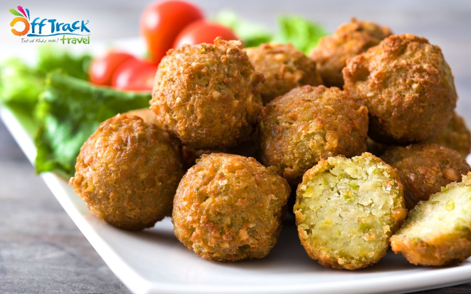 Chả đậu gà Falafel nổi tiếng trong ẩm thực Israel