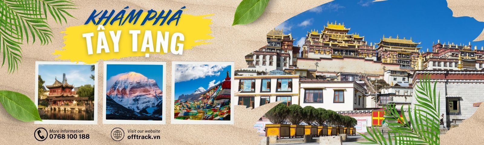 Đặt tour Tây Tạng trọn gói giá tốt tại Offtrack