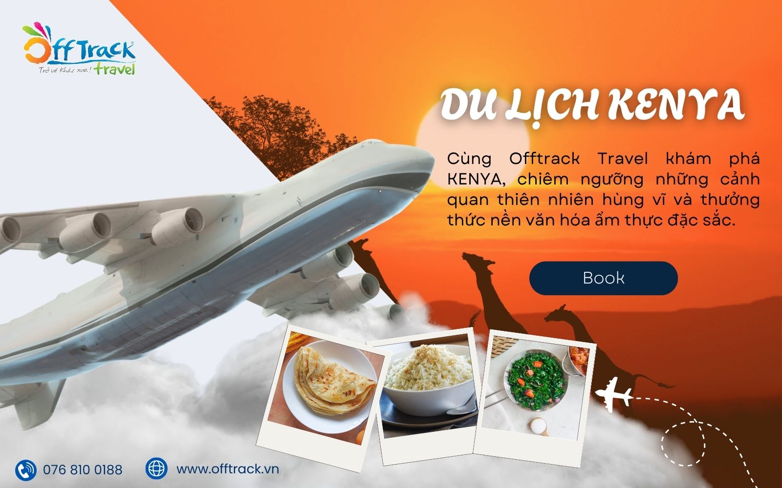 Tour du lịch Kenya giá tốt tại Offtrack Travel