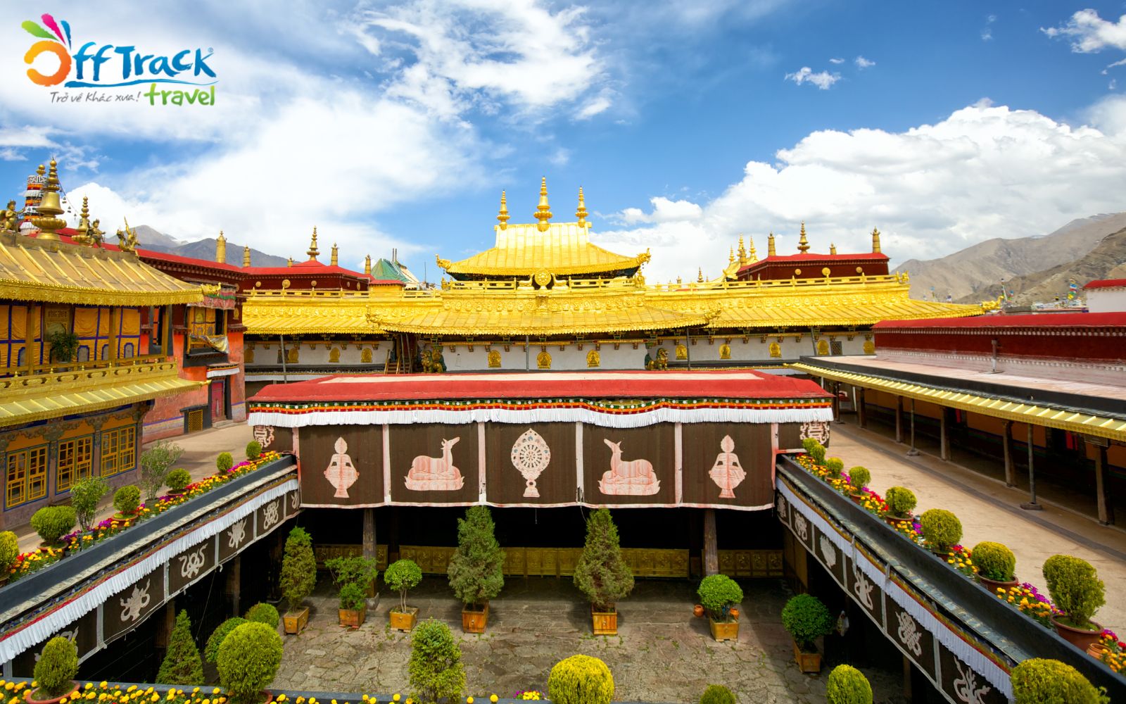 Tu viện Jokhang - địa điểm tham quan ở tây tạng thiêng liêng nhất Tu viện Jokhang - địa điểm tham quan ở tây tạng thiêng liêng nhất